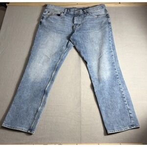 Goodfellow & Co Men's Jeans 40x32 Skinny Fit Light Wash Stretch Denim Casual